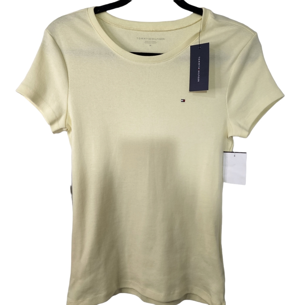 TOMMY HILFIGER YELLOW TOP